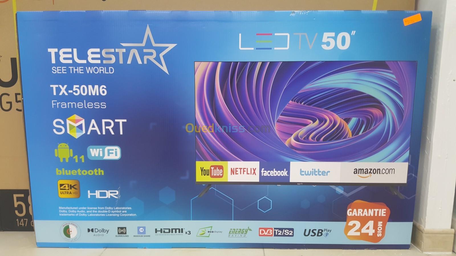 Tv Telestar smart 50 pouce 