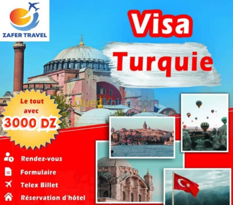 Traitement visa Turquie 