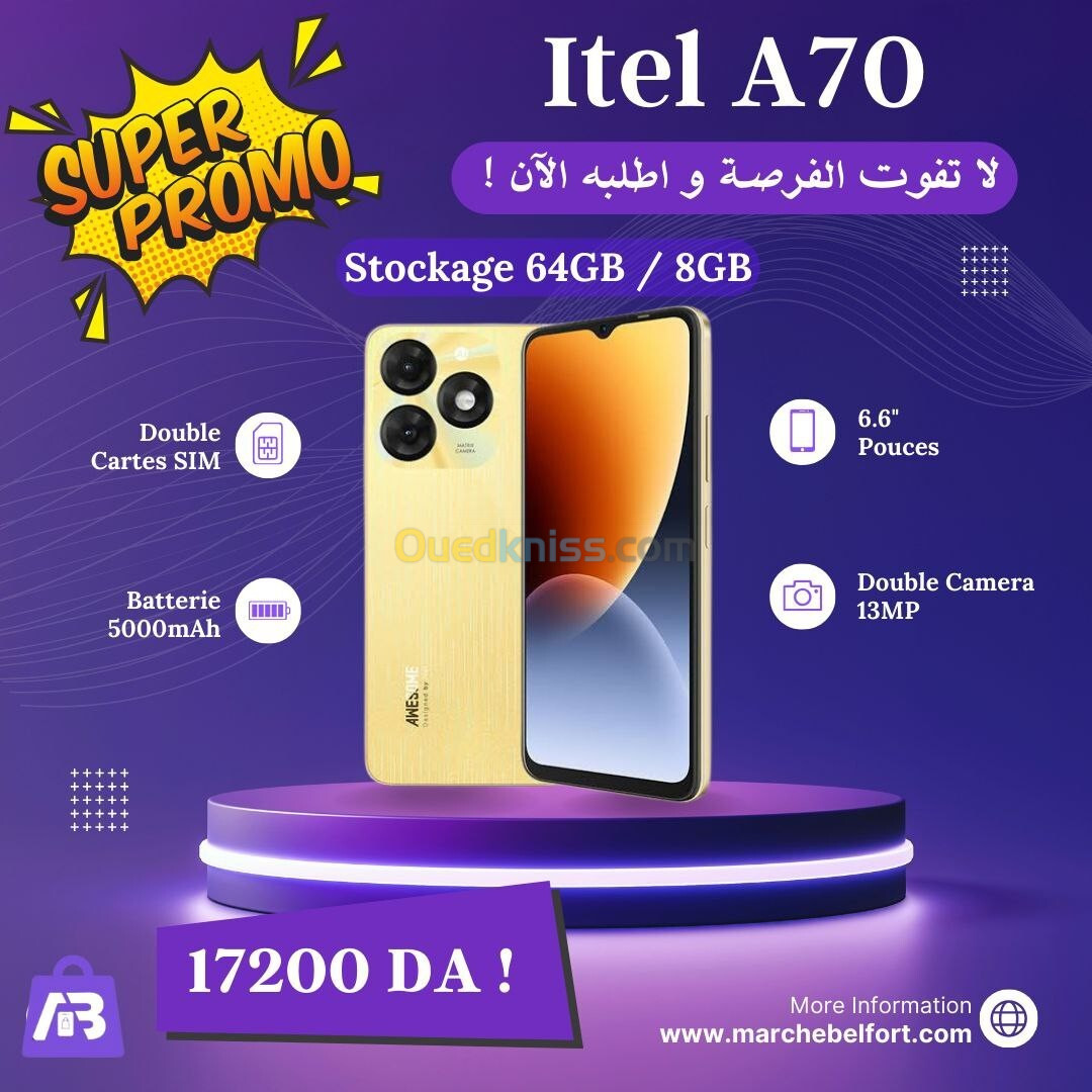 ITEL ITEL A70