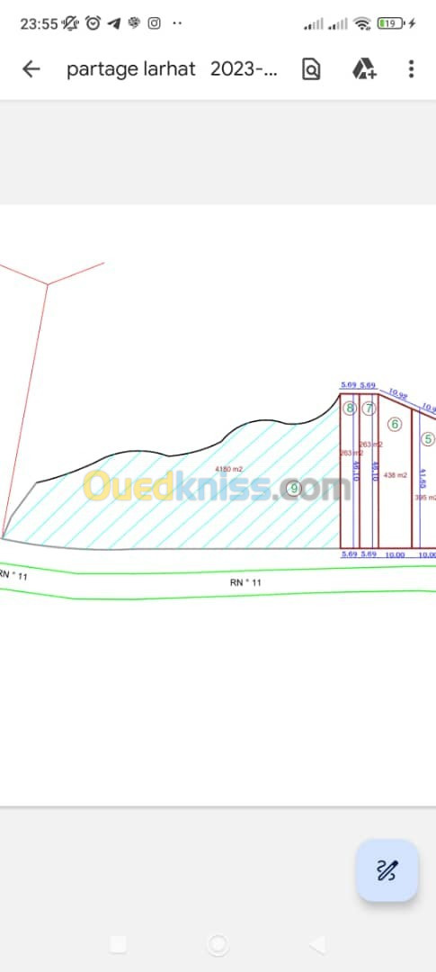 Vente Terrain Tipaza Larhat