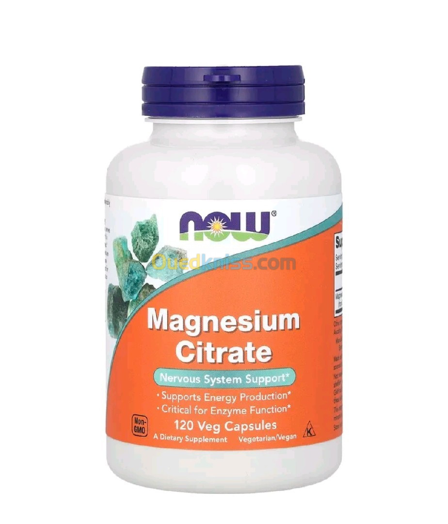 magnésium Citrate 120 capsules 