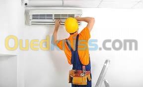 Installation climatiseur professionnel 