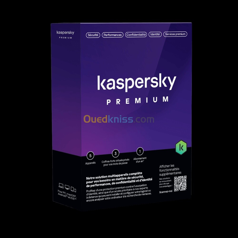 Kaspersky 5 poste premium 2023