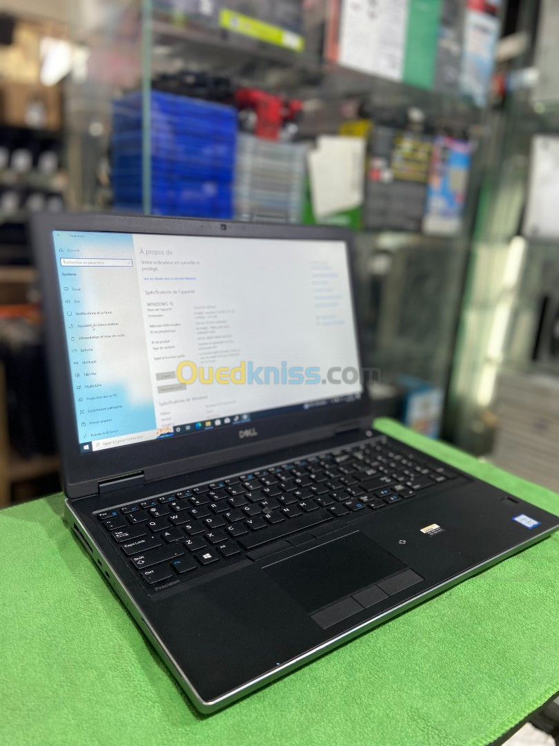 DELL Precision 7530 i7 8th-512 gb -16go ddr4-quadro p3200 15.6" FHD