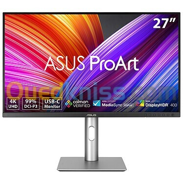 ECRAN ASUS PRO ART PA279CRV 27 4K IPS DISPLAY RGB