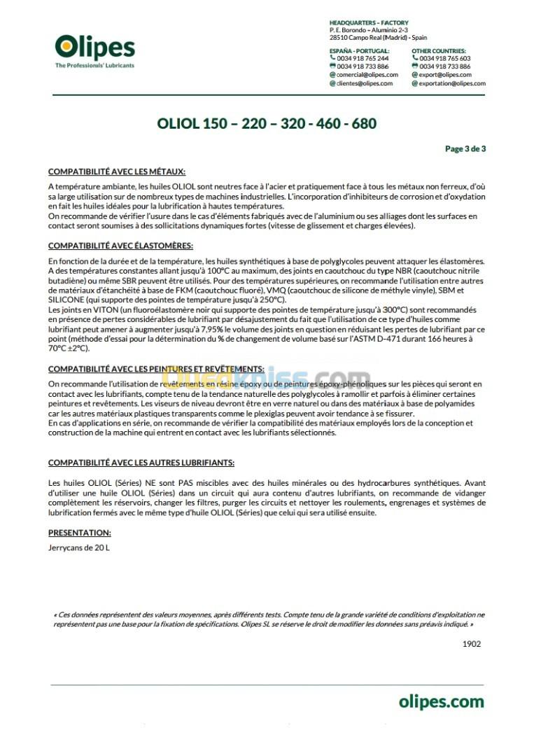 OLIPES OLIOL PAG 220 (20L)