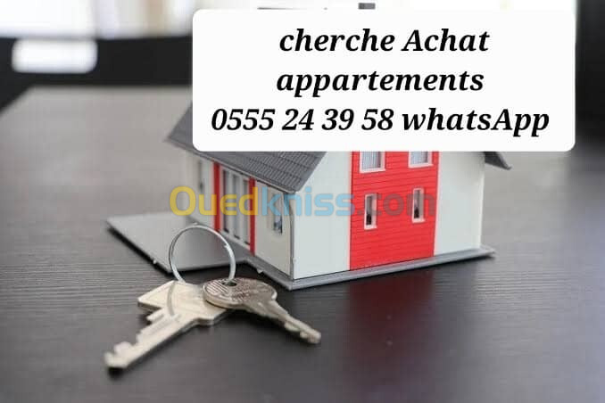 Cherche location Appartement Alger Cheraga