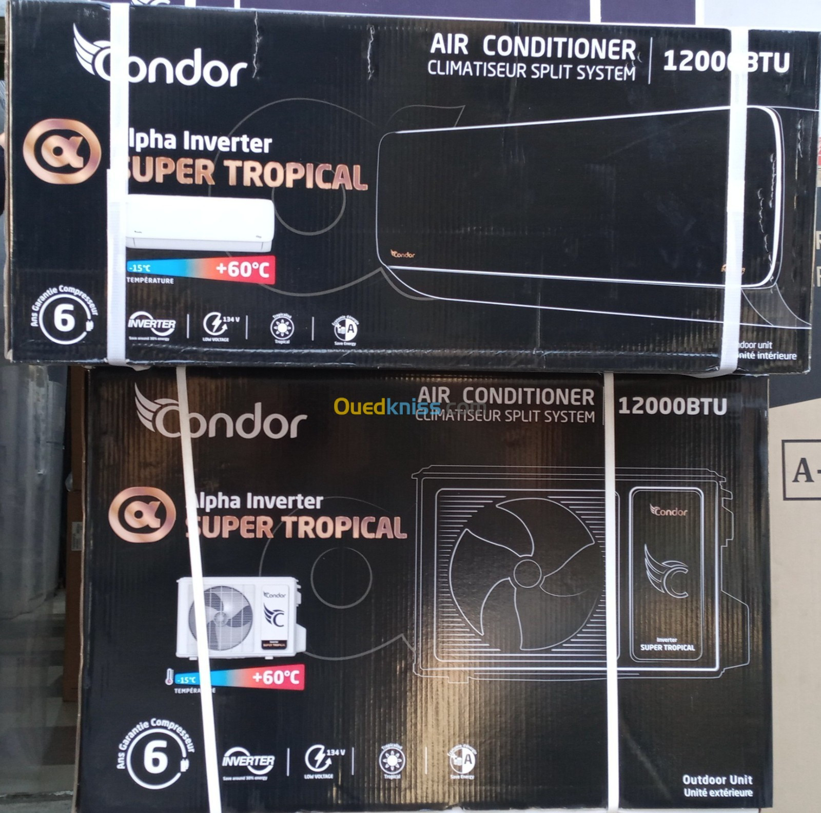 Climatiseur Condor 12000 super tropicale