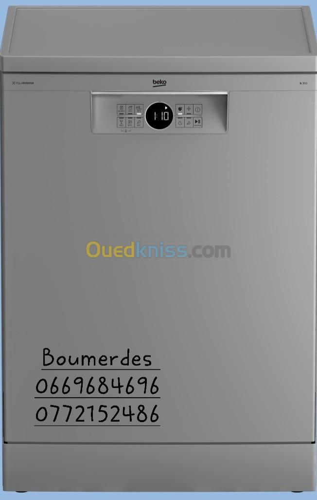 Beko 15 Couverts 3 Tirroirs Gris