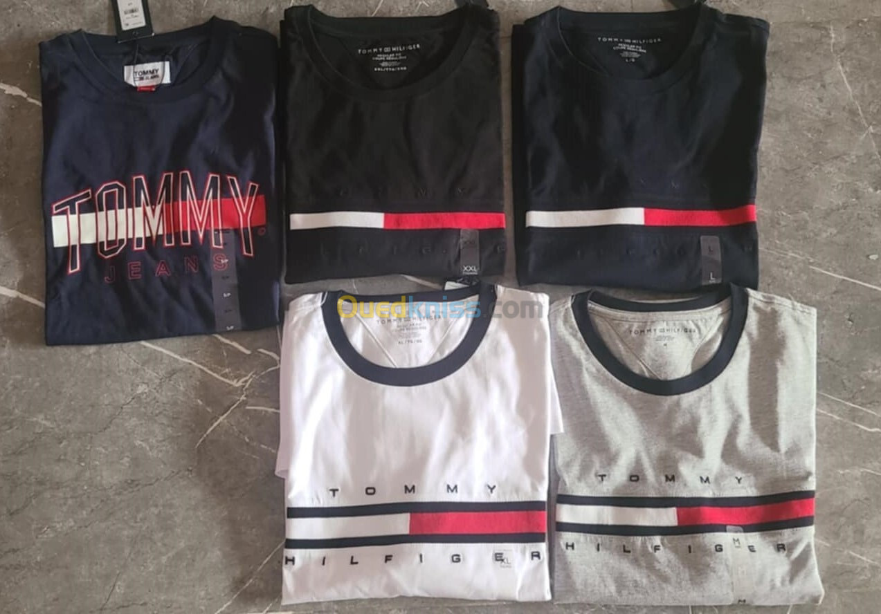 T-SHIRT ET POLO TOMMY ORIGINAL EN LIQUIDATION