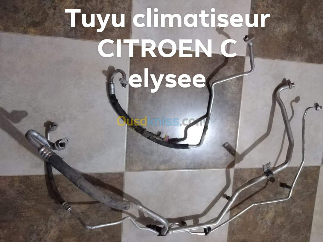 Tuyau climatiseur/compreseur/la commonde chauffage