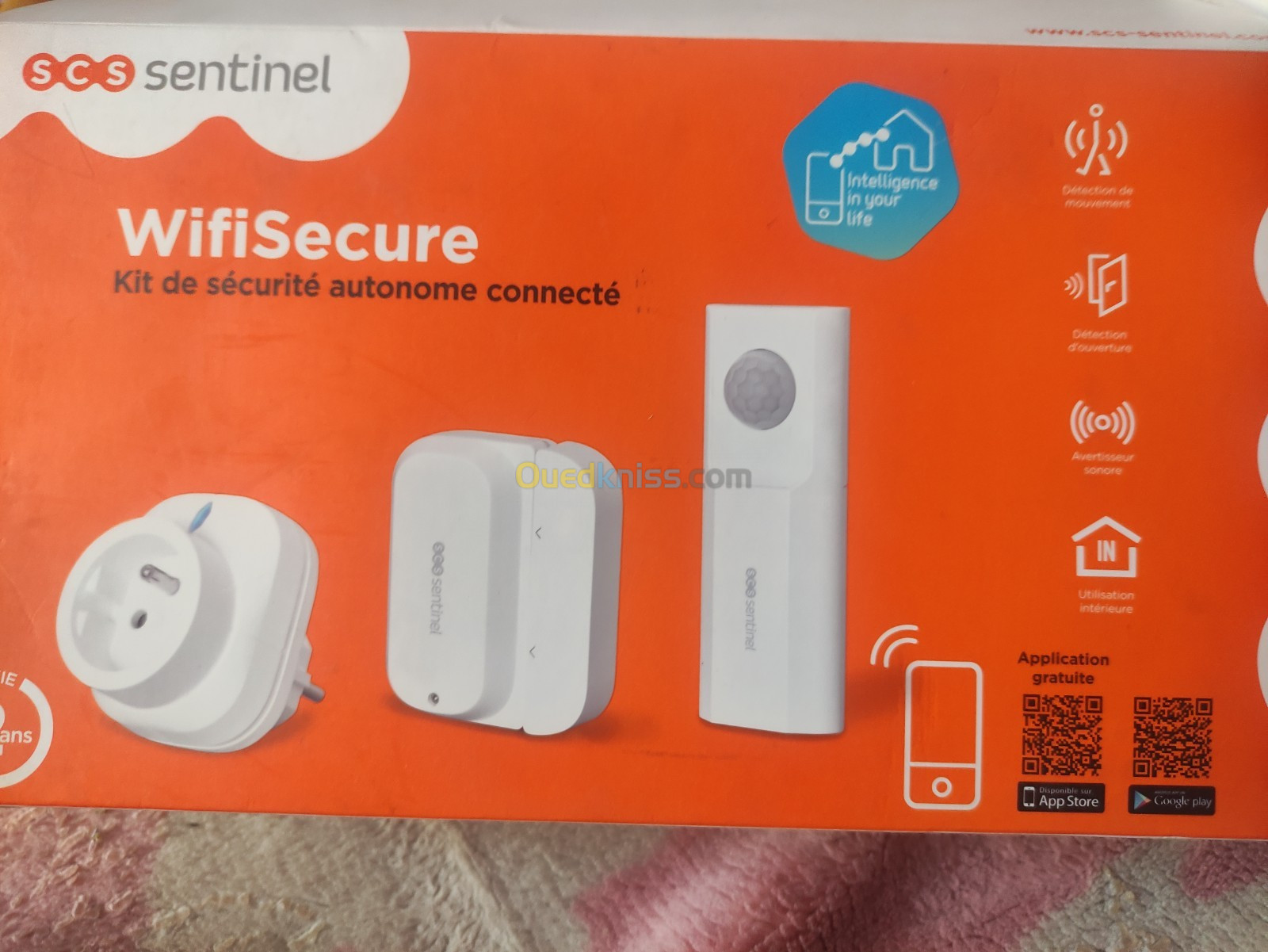 Wifi secteur kit de sécurité. Pack 3