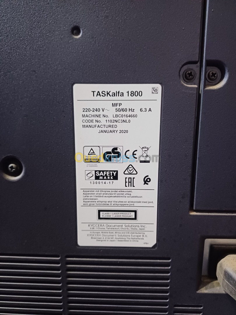 Kyocera taskalfa 1800 neuf 