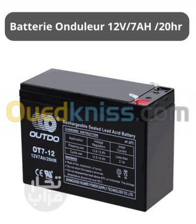 Batterie Onduleurs 12v 7ah / 12v 9ah / 12v 4.5ah /