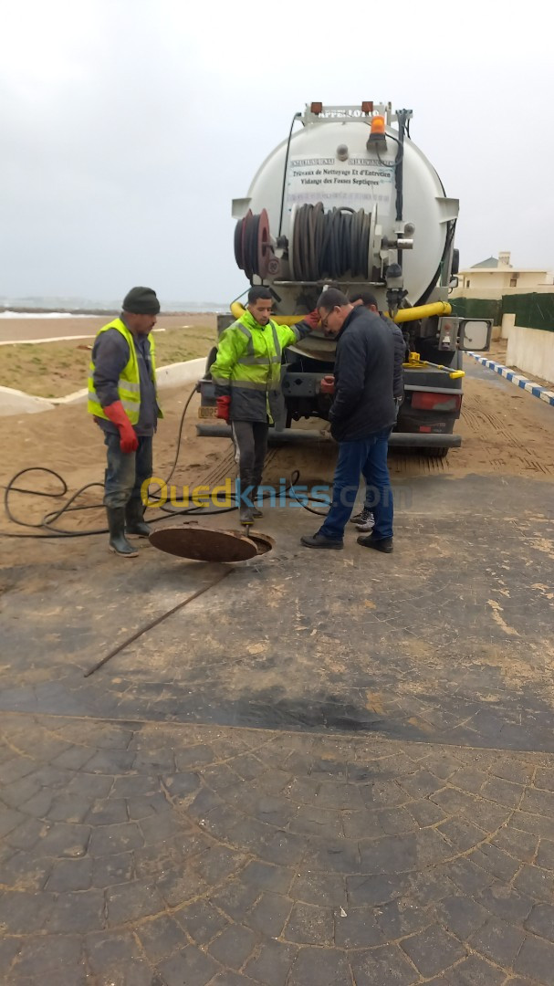  camion débouchage nettoyage canivou 