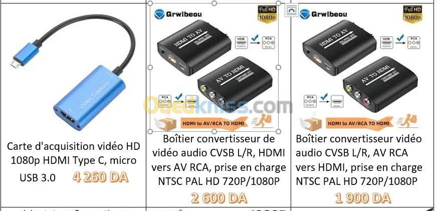 Périphériques et accessoires