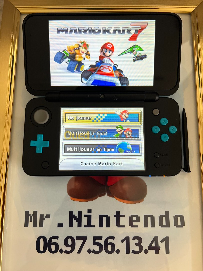 Nintendo 2DS XL flashée avec pleins de jeux