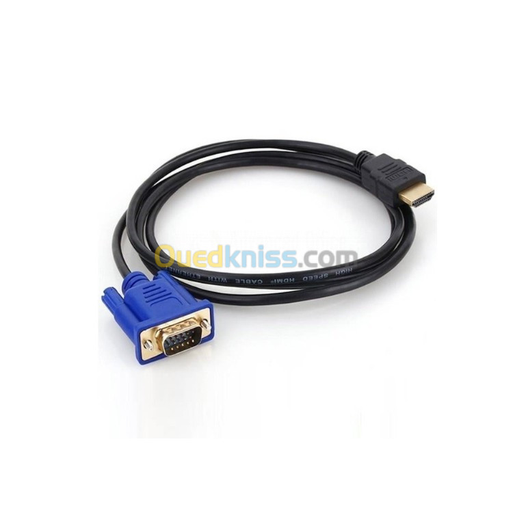 Cable De Connexion HDMI-VGA 