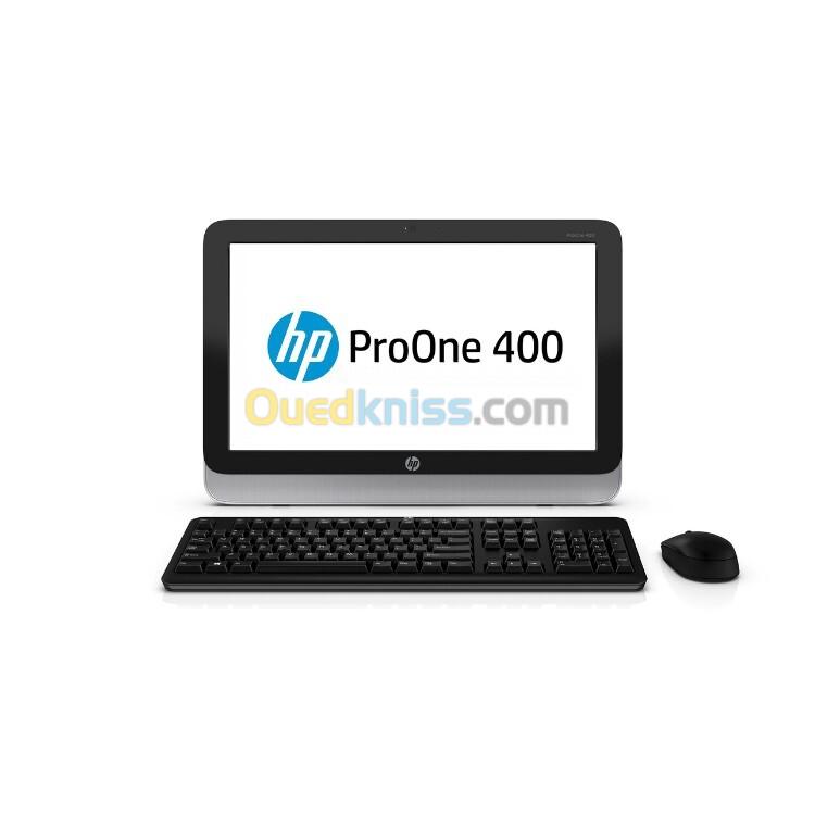 Pc All In One HP 400 G1 i3-4EME / 4GB / 500 GB / 19.5" / Clavier / souris 