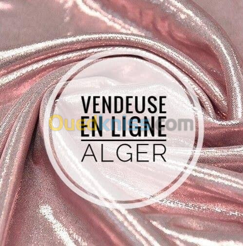 Vendeuse en ligne 