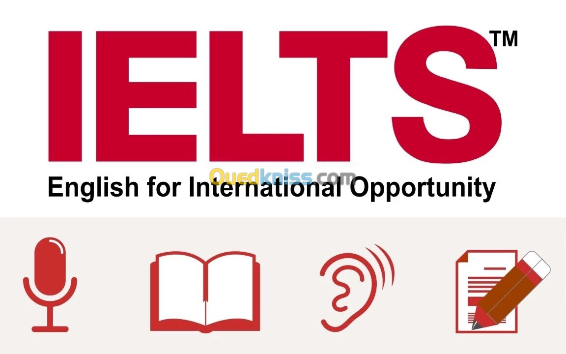 Preparation au examen IELTS / TOEFL | IELTS/TOEFL test preparation | IELTS تحضير اختبار