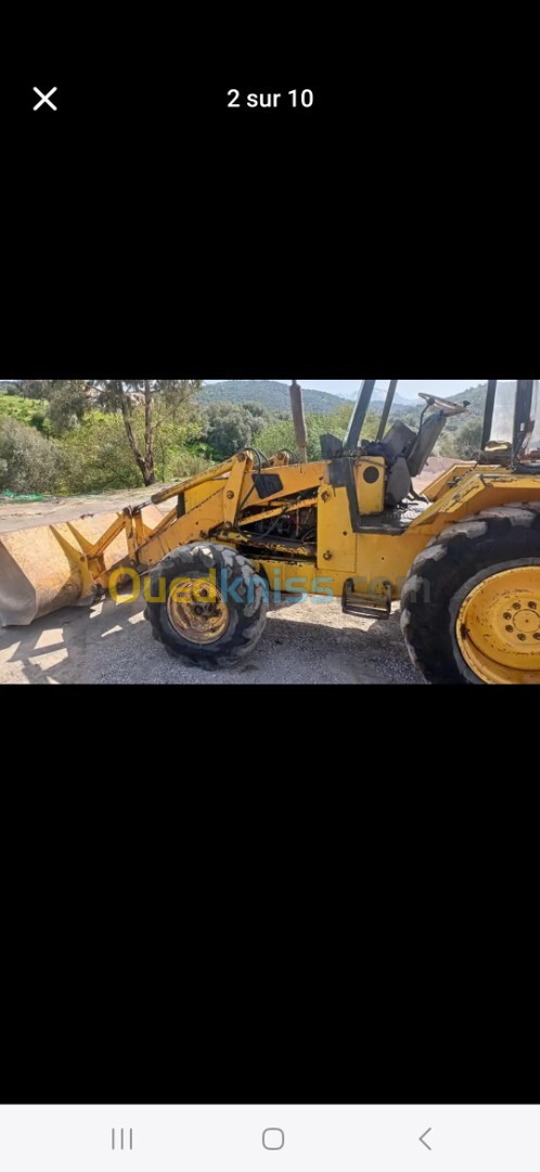 Jcb rétro chargeur 1985