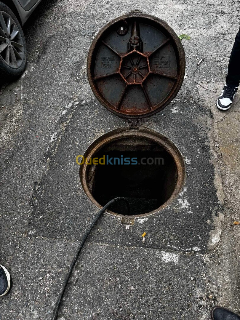 Toilettes débouchage canalisation vidange Alge