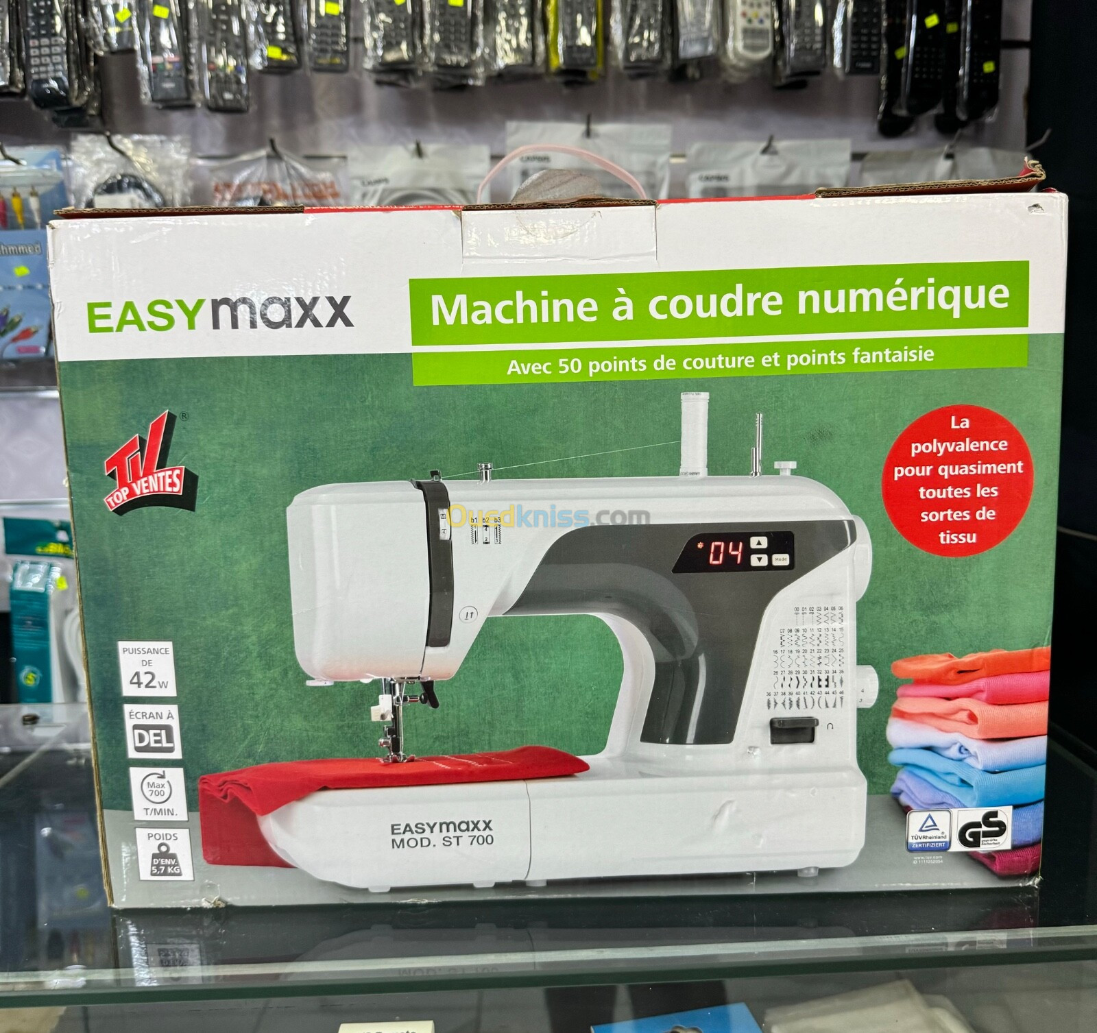 machine à coudre easymaxx st 700