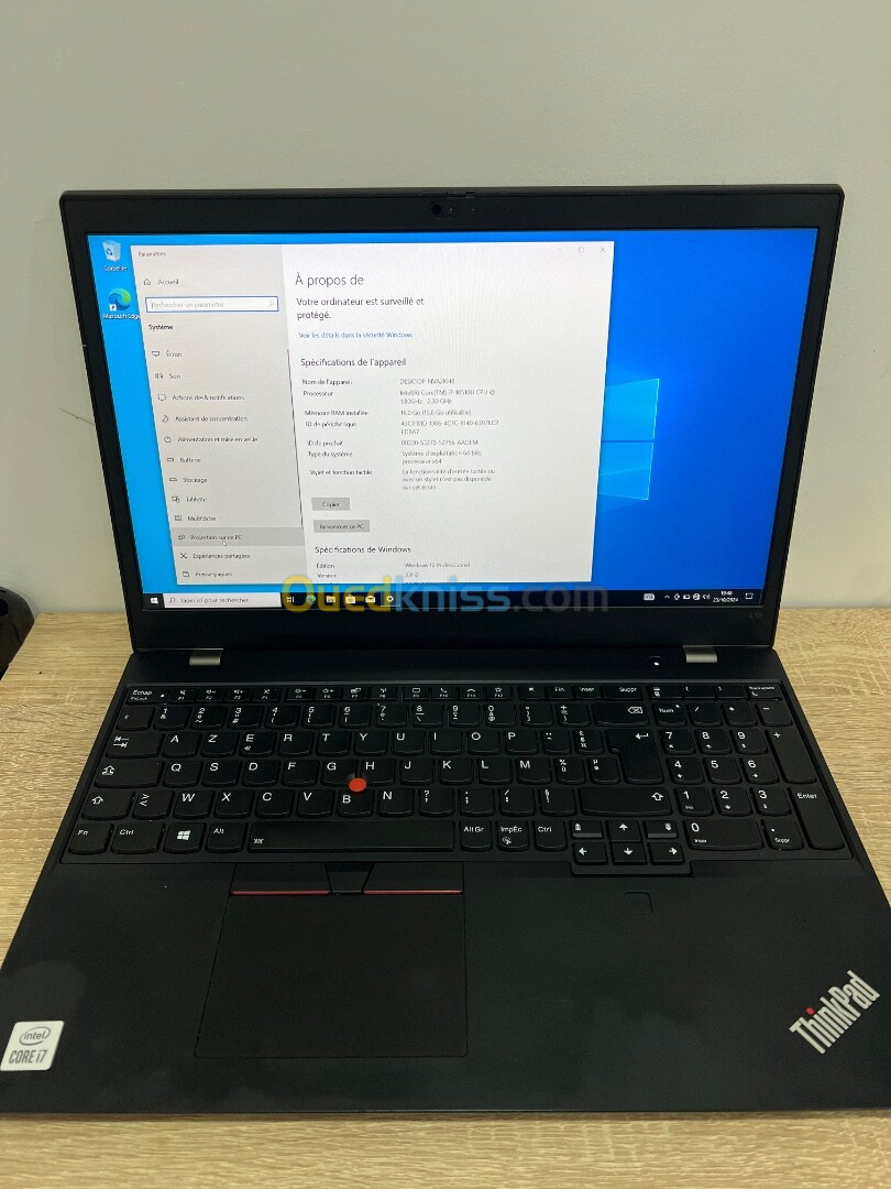 lenovo thinkpad l15 i7 10th gen 16g ram 512 ssd