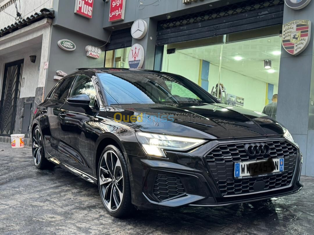 Audi A3 2023 S line pack black