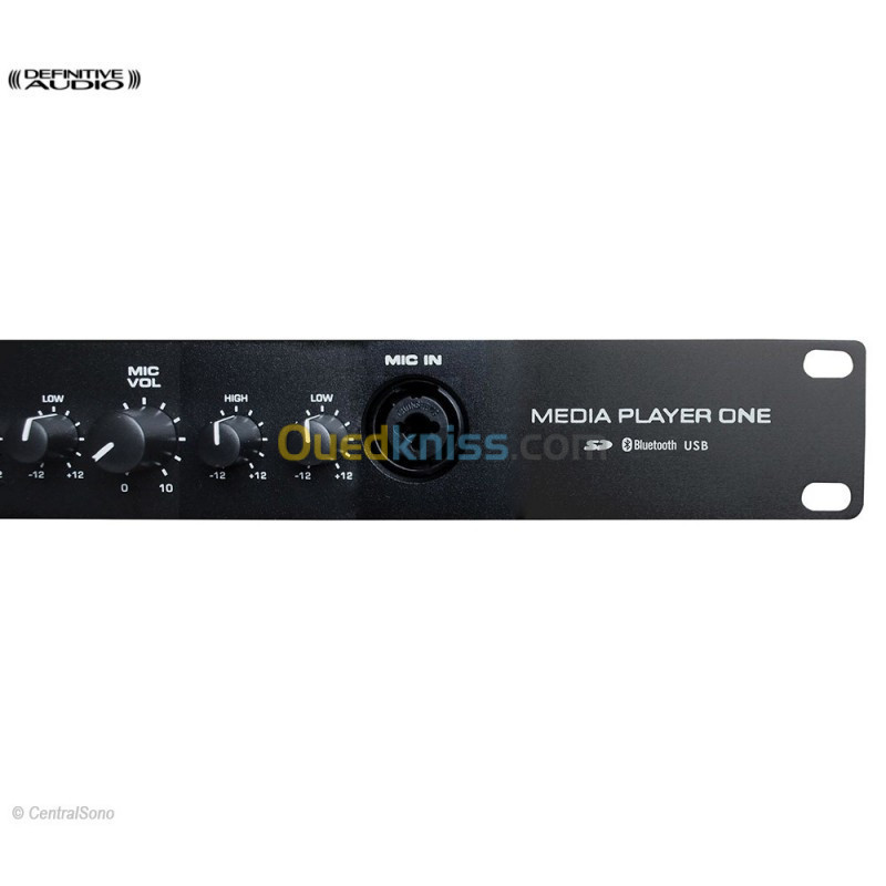MEDIA PLAYER ONE - Lecture multimedia MP3 Bluetooth - Definitive Audio