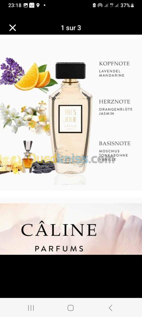 Parfum TRÈS JOLIE DE CÂLINE