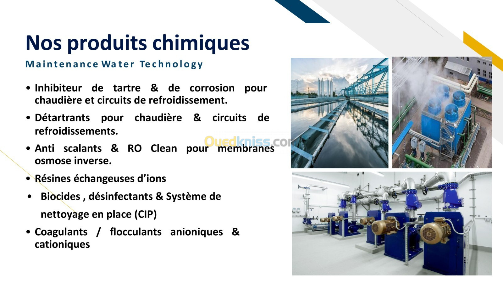 Maintenance Water Technology -Traitement des eaux industrielles