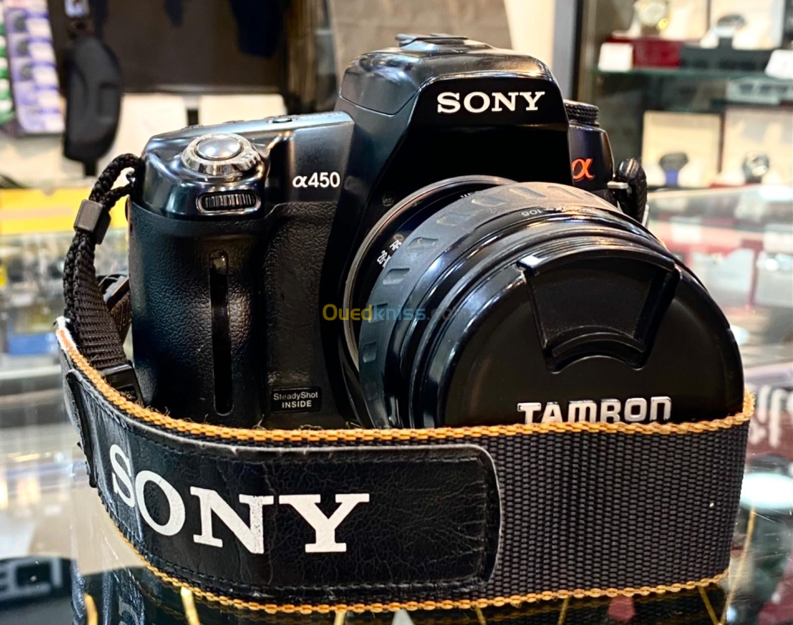 Camera SONY a450 avec objectif TAMARON 18-105