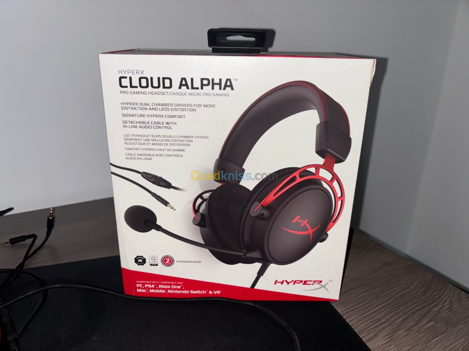 CASQUE HYPERX cloud ALPHA 