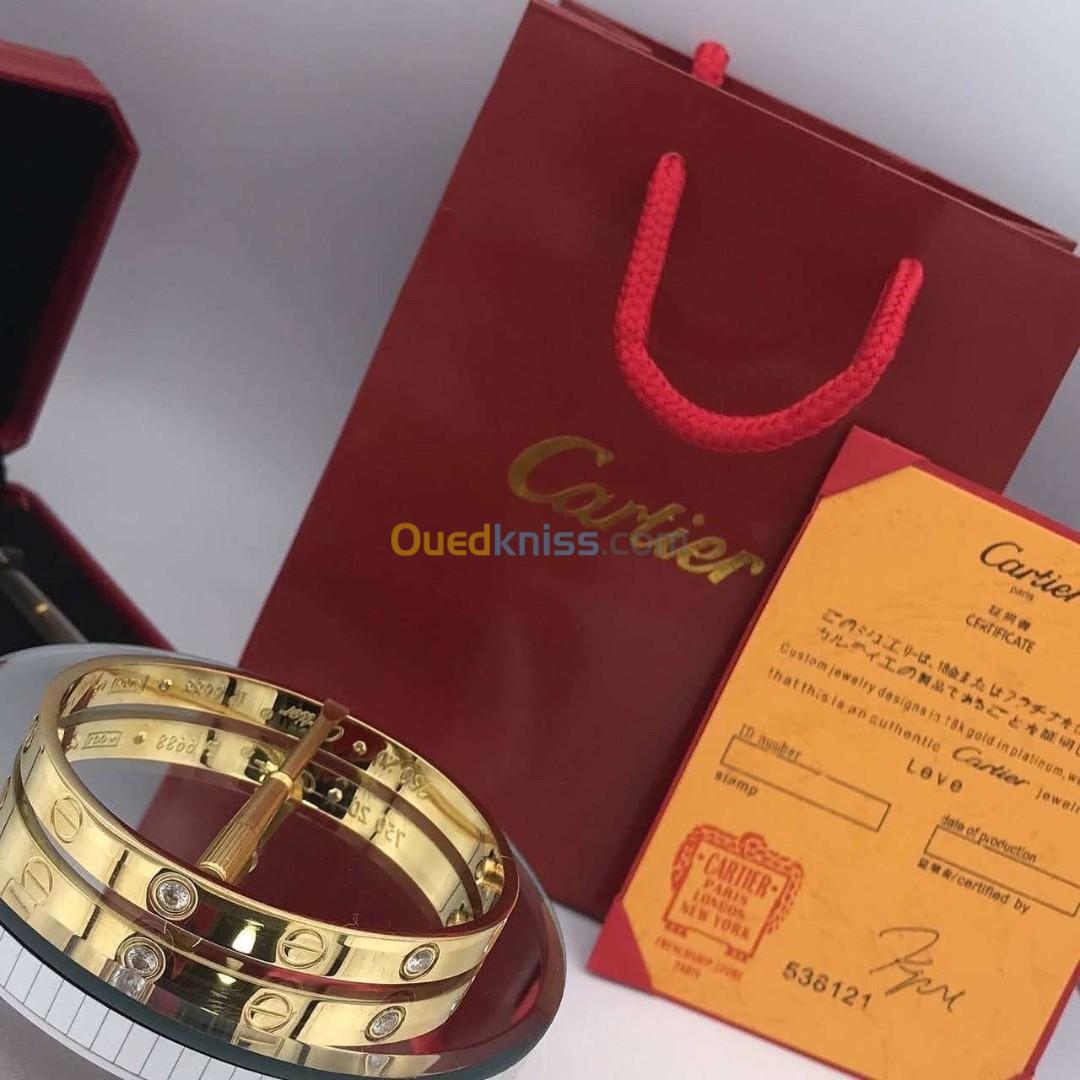 Cartier bracelet parisienne copie originale acier inoxydable 