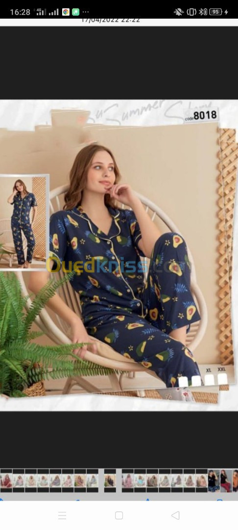 Pijama pour femme