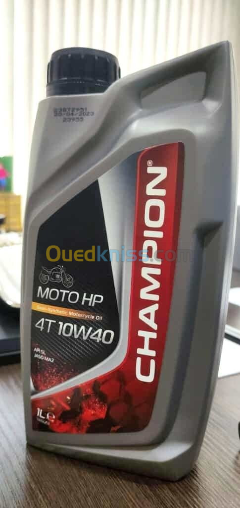 HUILE MOTO CHAMPION MOTO HP 4T 10W40