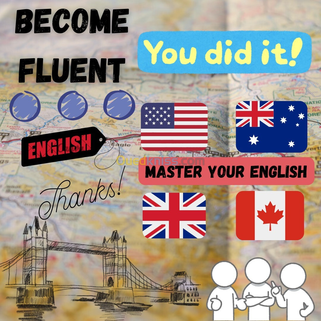 Cours d'anglais en ligne