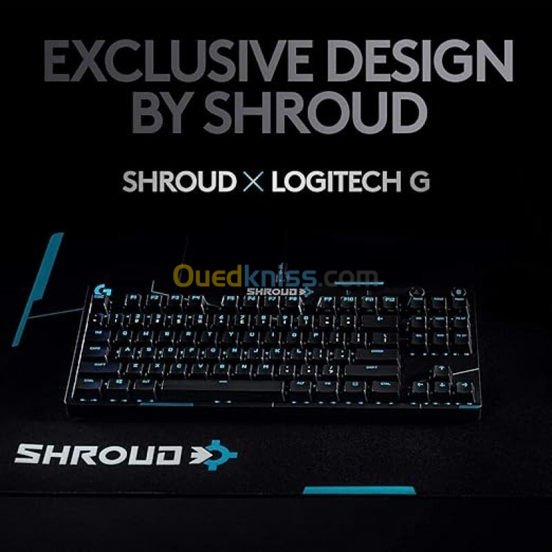 LOGITECH PRO X MECANIQUE GX RED LINEAR RGB-SHROUD EDITION BLUE