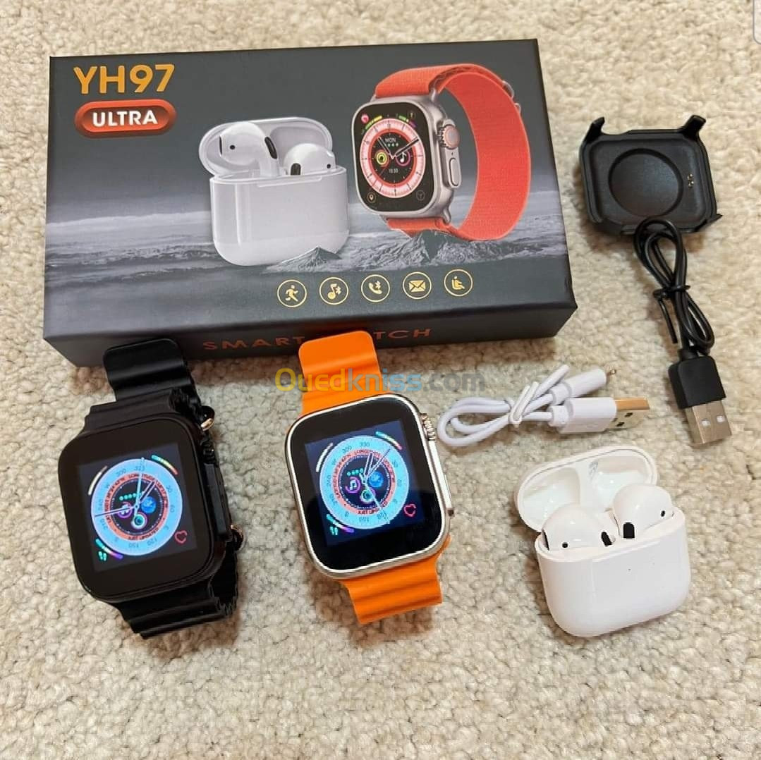 YH97 Smart watch + airpods