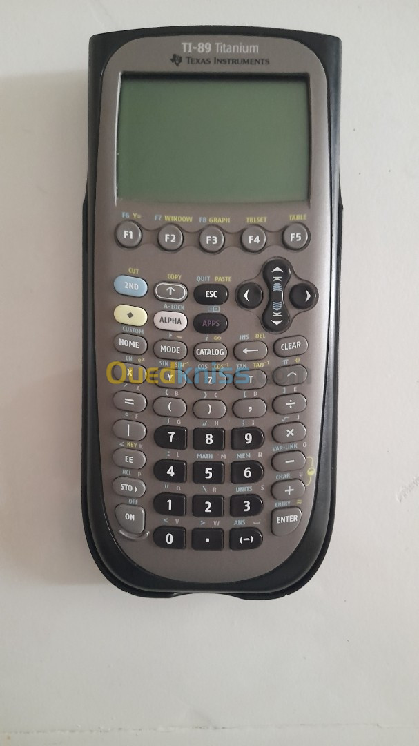 Calculatrice graphique TI-89 Titanium noire-argentée - Alger Algérie