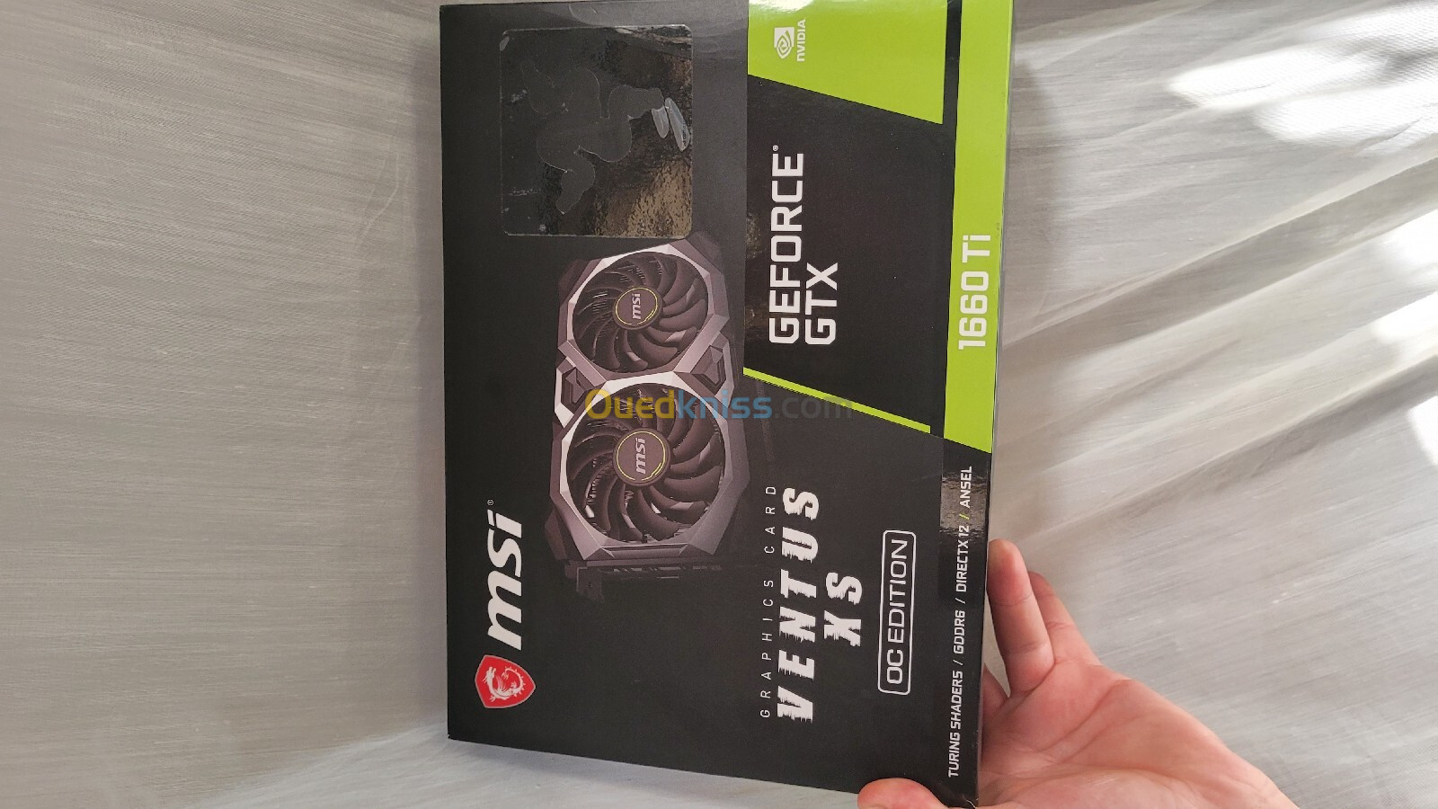 Carte graphique GeForce Gtx 1660ti msi ventus xc oc