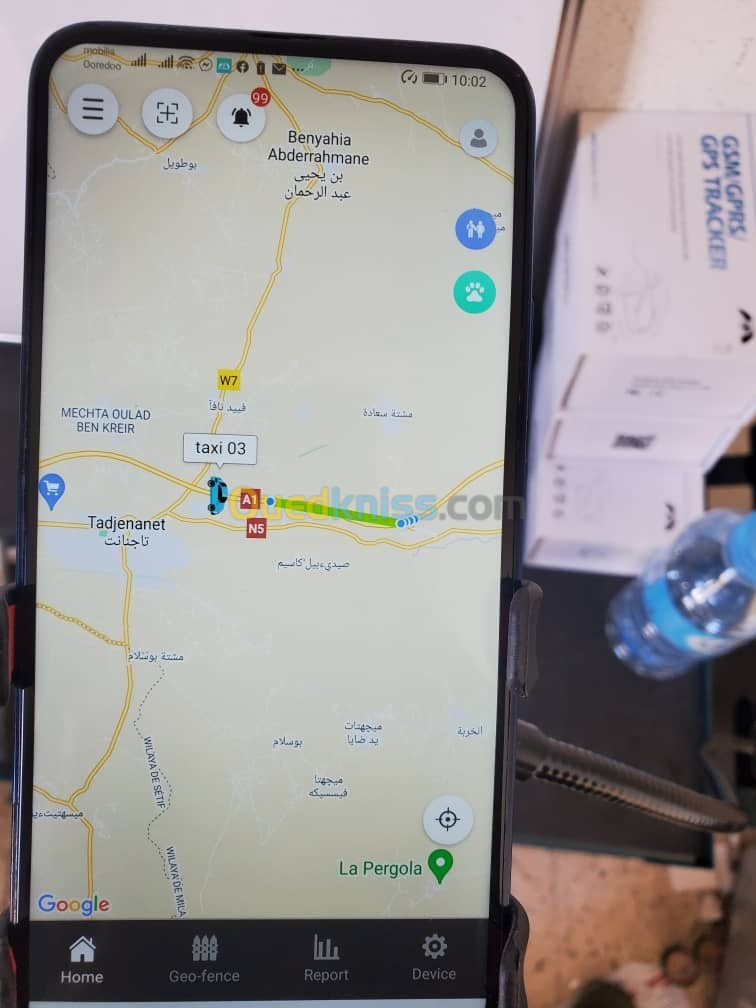 installation système GPS tracker جهاز التعقب عن بعد