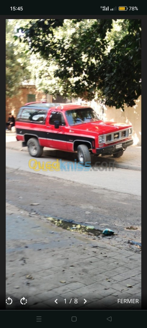 Chevrolet Blazer k5 