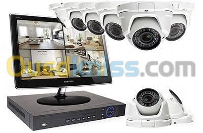 Installation Caméra de surveillance Réseau Filaire et WIFI 