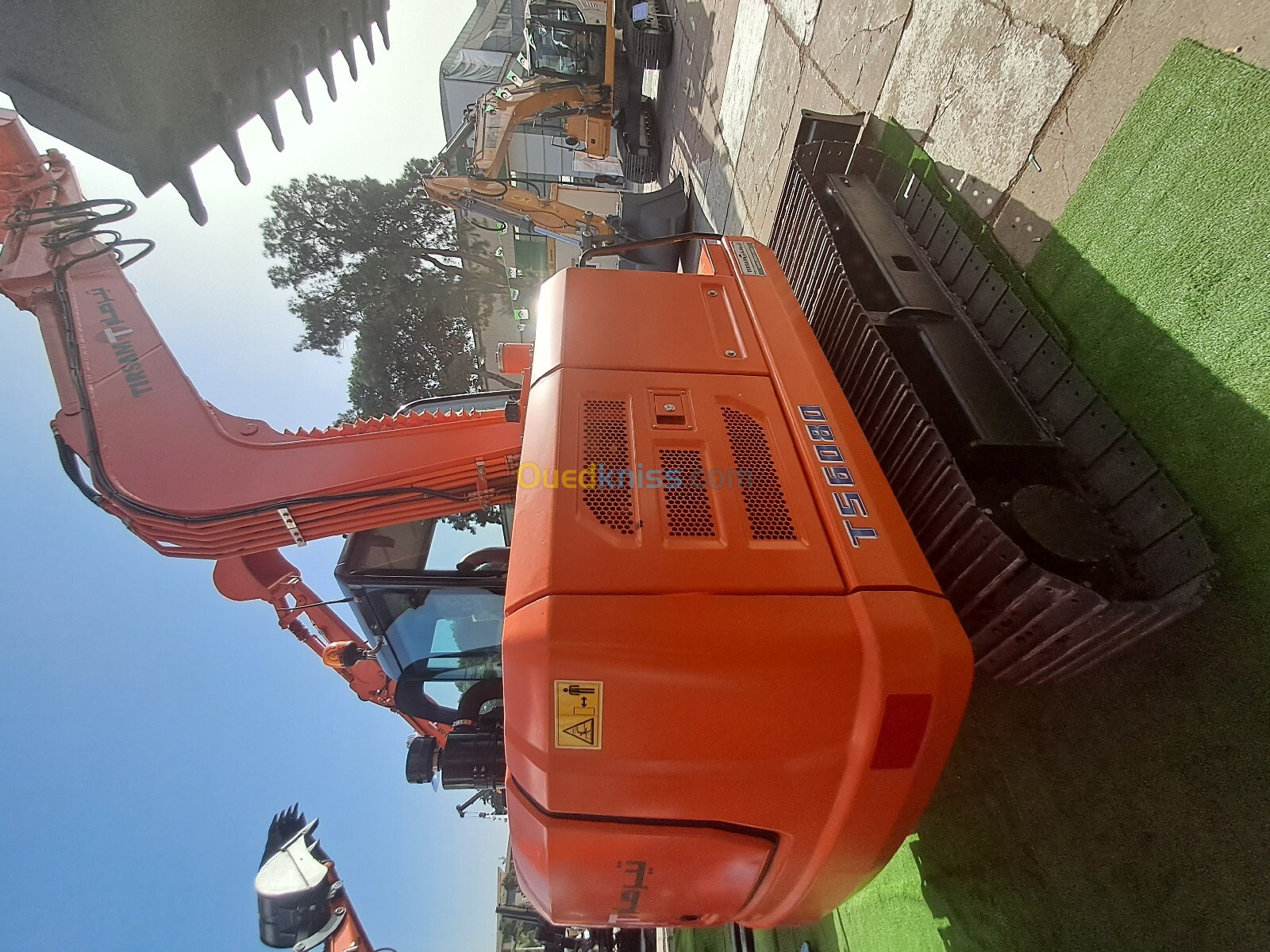 Tirsam Mini pelle TS-6080 8 tonnes 2024