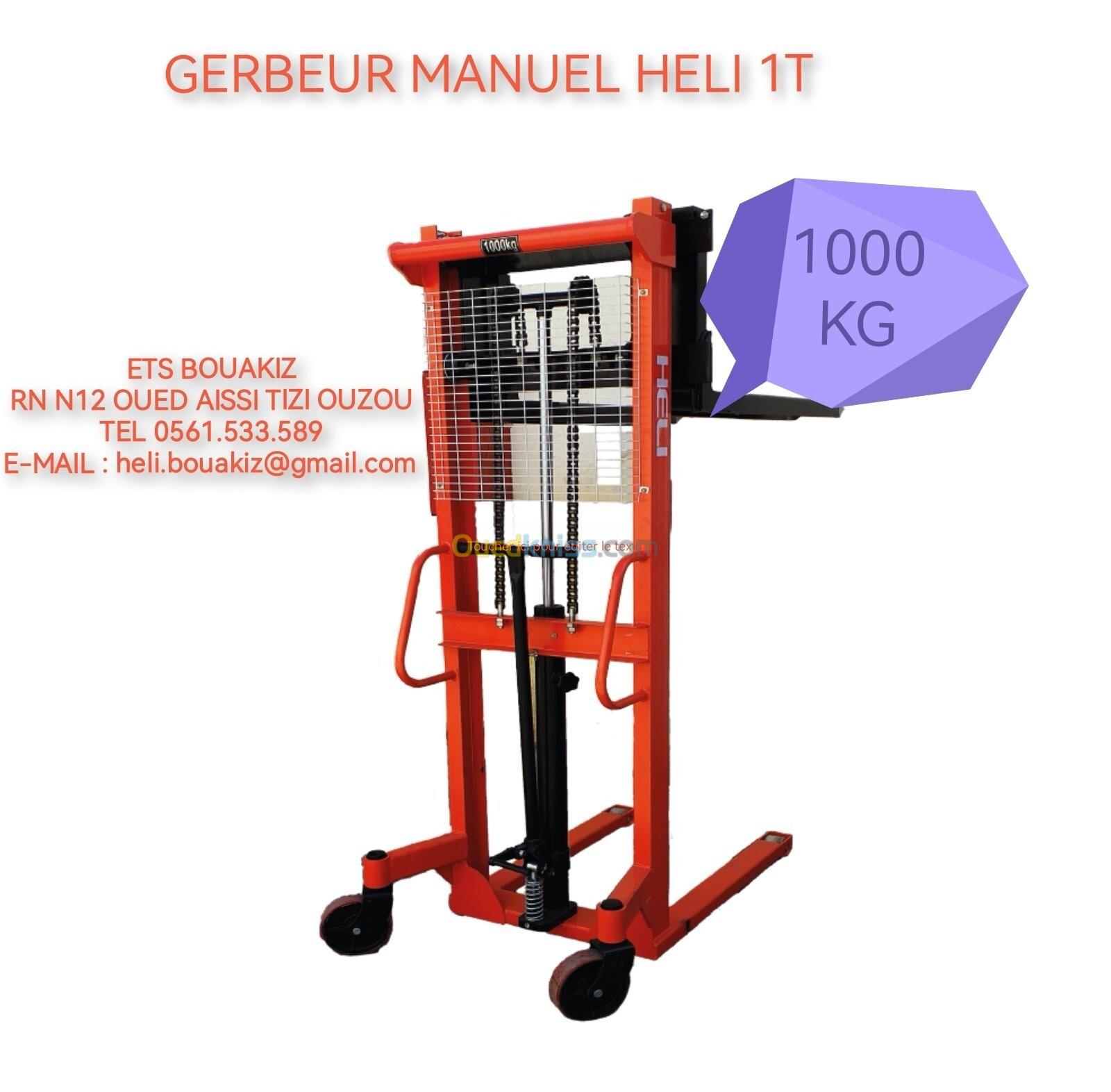 HELI Gerbeur manuel 2024