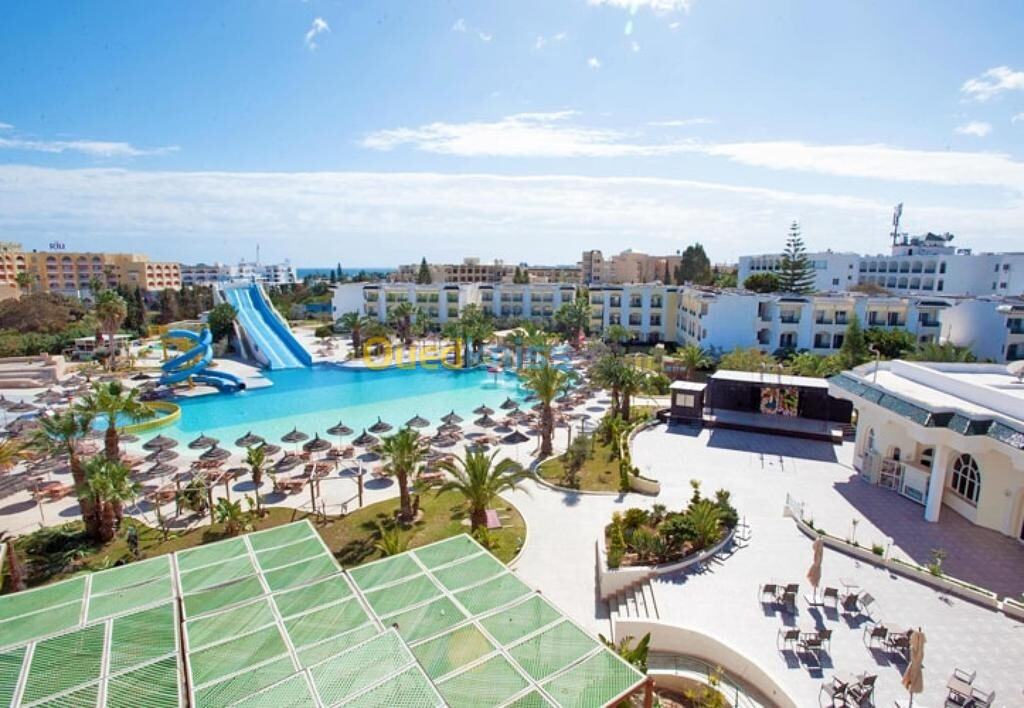 SOVIVA AQUAPARK Sousse par Bus en Septembre à 29.500 Da