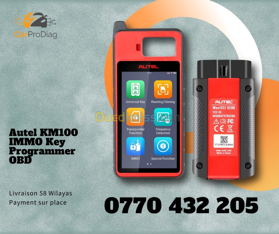 AUTEL KM100 Auto key Immo Programmer 